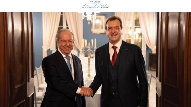 Il Cenacolo di Valore with Lawrence Gonzi Prime Minister of Malta from 2004 to 2013